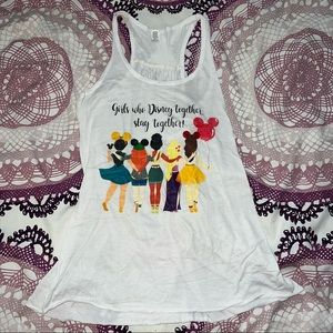 Girls Who Disney Together tank